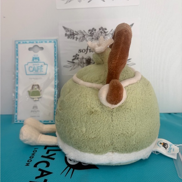 Jellycat Shanghai Exclusive Vividdy Teapot & Ool and Ong Teacups - NEW - Picture 3 of 12